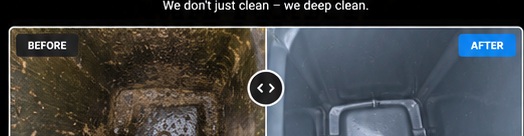 Professional bin cleaning